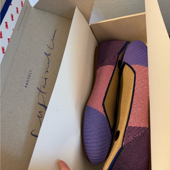 Stylish Purple and Pink Women's Flats - Picture 3 of 9